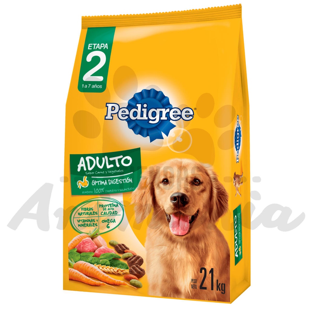 Pedigree Carne y Vegetales 21kg - imagen 2