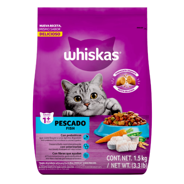 Whiskas Pescado 1kg - imagen 4
