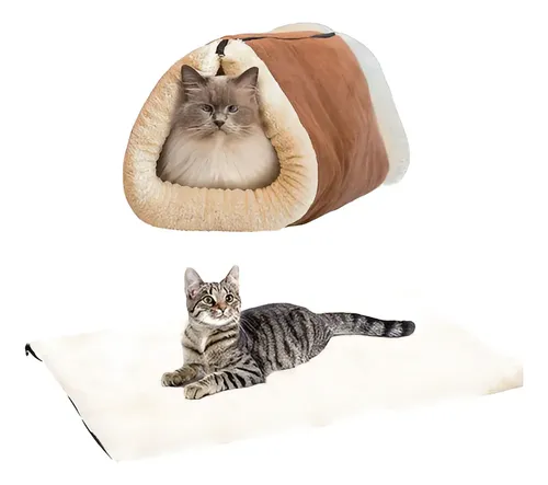 Cama Iglú Térmica para Gatos y Perros Chicos - imagen 4