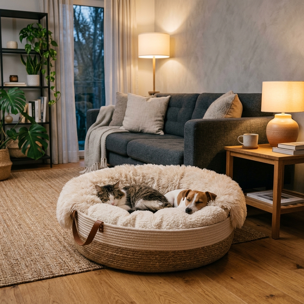 Cama Nido Moisés para Perros y Gatos
